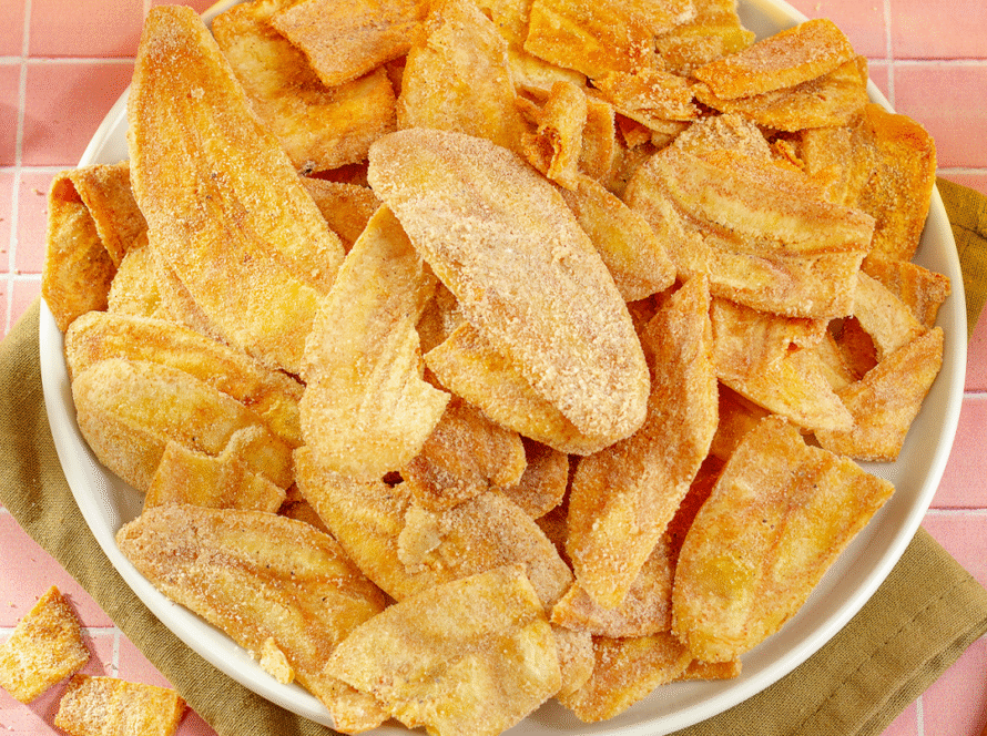 Chips cebola e salsa