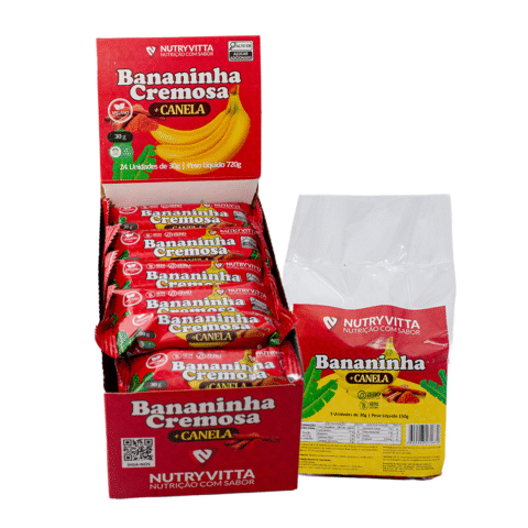 Bananinha Cremosa - Açúcar & Canela