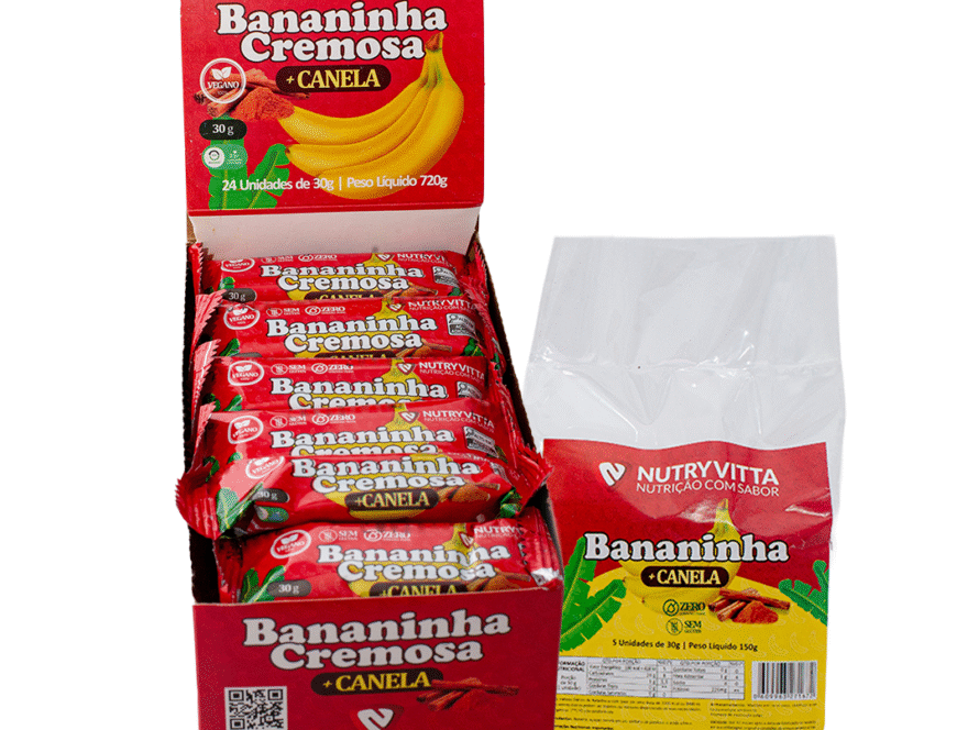 Bananinha Cremosa - Açúcar & Canela