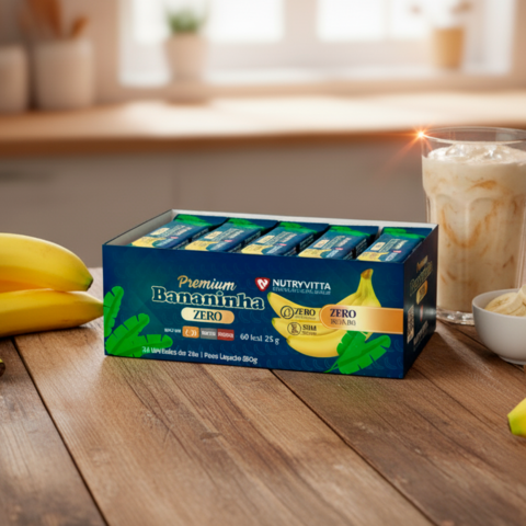 BANANINHA CREMOSA ZERO ADIÇÃO DE AÇÚCAR