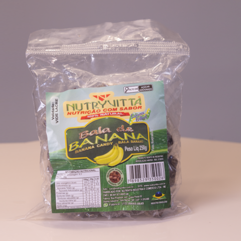 Bala de Banana Tradicional