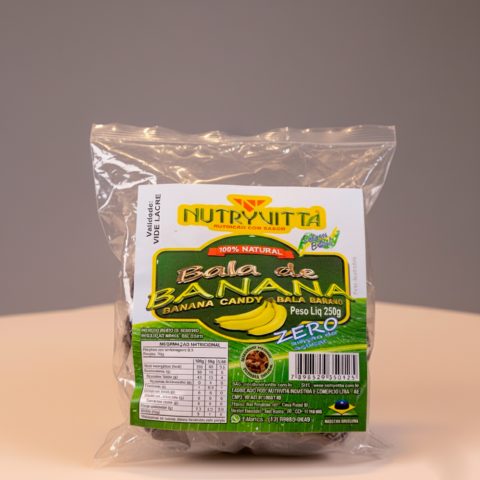 Bala de Banana - ZERO AÇÚCAR