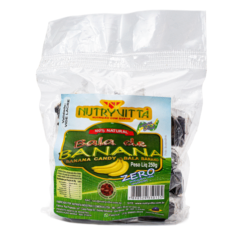 Bala de Banana - ZERO AÇÚCAR