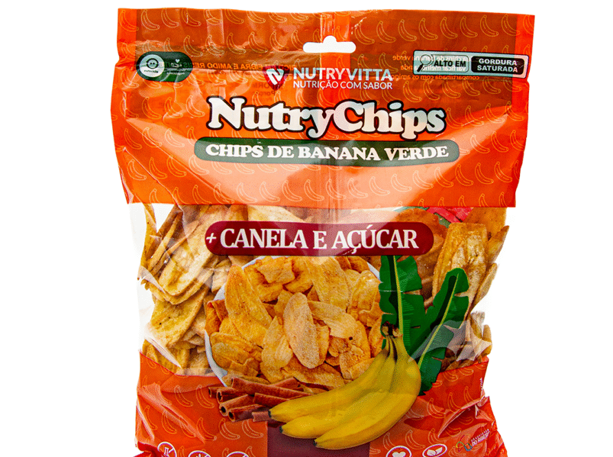 Nutrychips - Canela e Açúcar